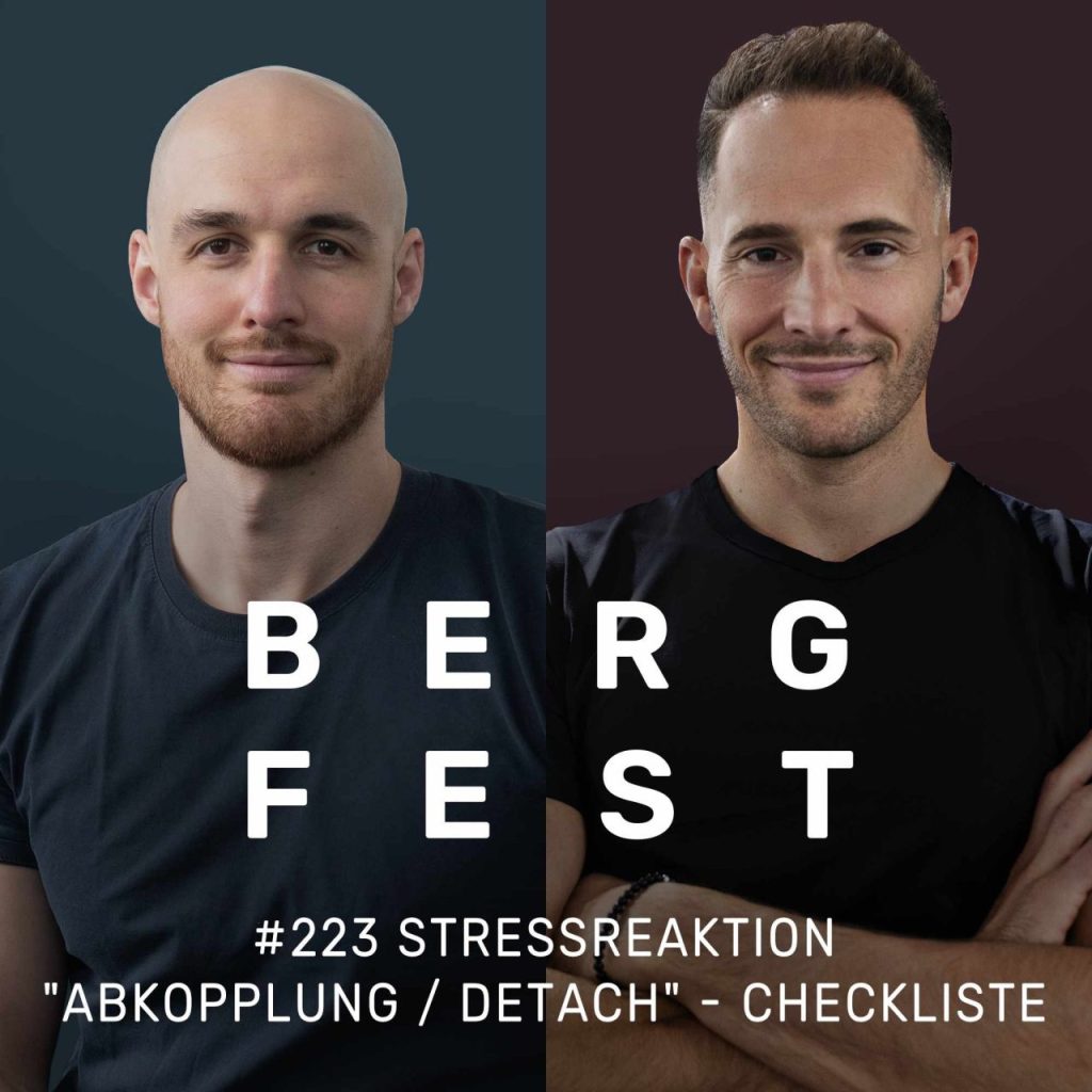 Die Stressreaktion "Abkopplung" spüren lernen - Checkliste